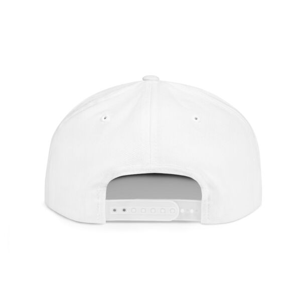 iToon Flat Bill Snapback Hat - Modern Minimalist Design - Image 2