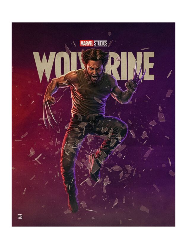 Wolverine Vertical Poster 3 | Marvel Art Print for Fans