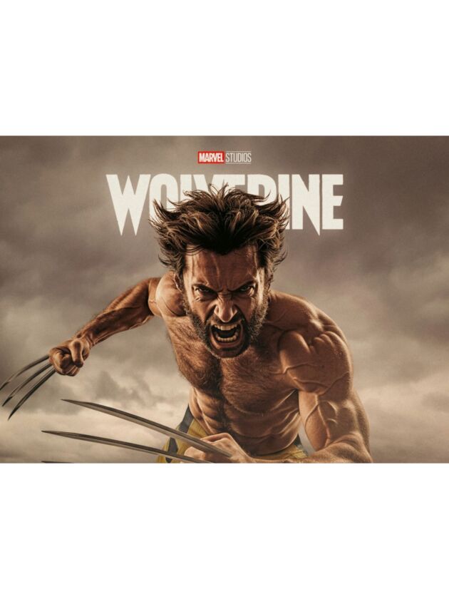 Wolverine Charge Matte Horizontal Poster – Iconic Marvel Art for Action Fans