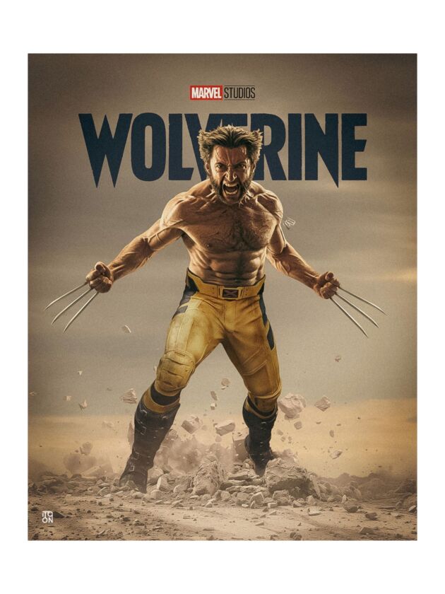 Wolverine Vertical Poster 2 | Marvel Art Print for Fans