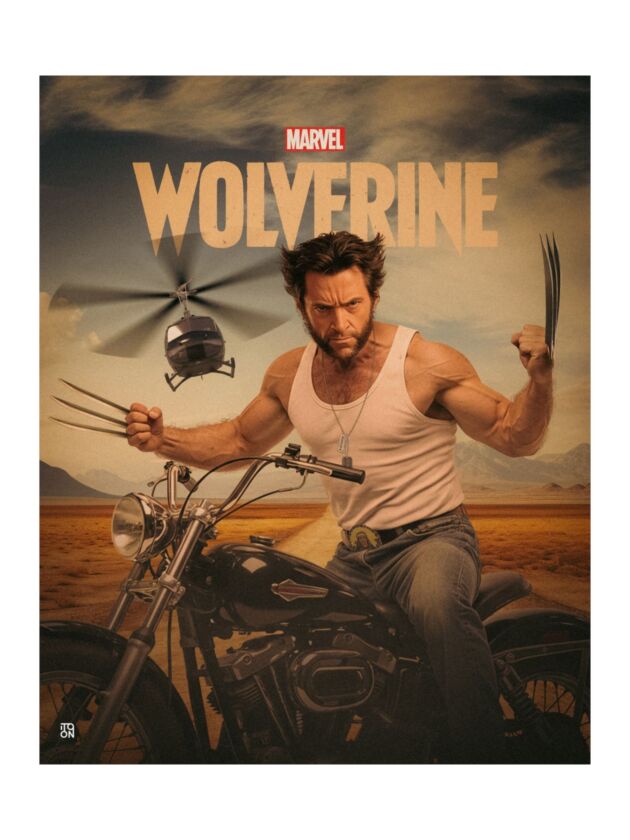 Wolverine Vertical Poster 4 | Marvel Art Print for Fans