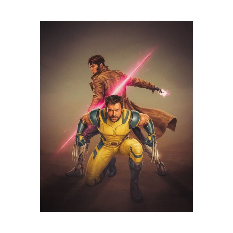 Wild Card Last Stand: Wolverine & Gambit Epic Action Poster
