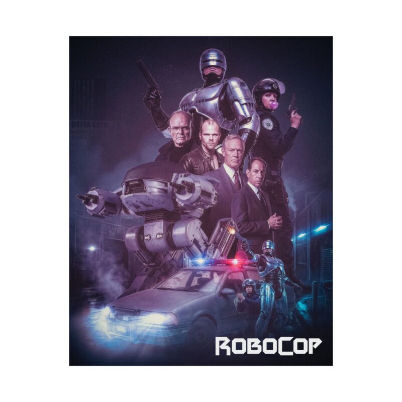 Dead or Alive, You are Hanging This Up: RoboCop Poster Print