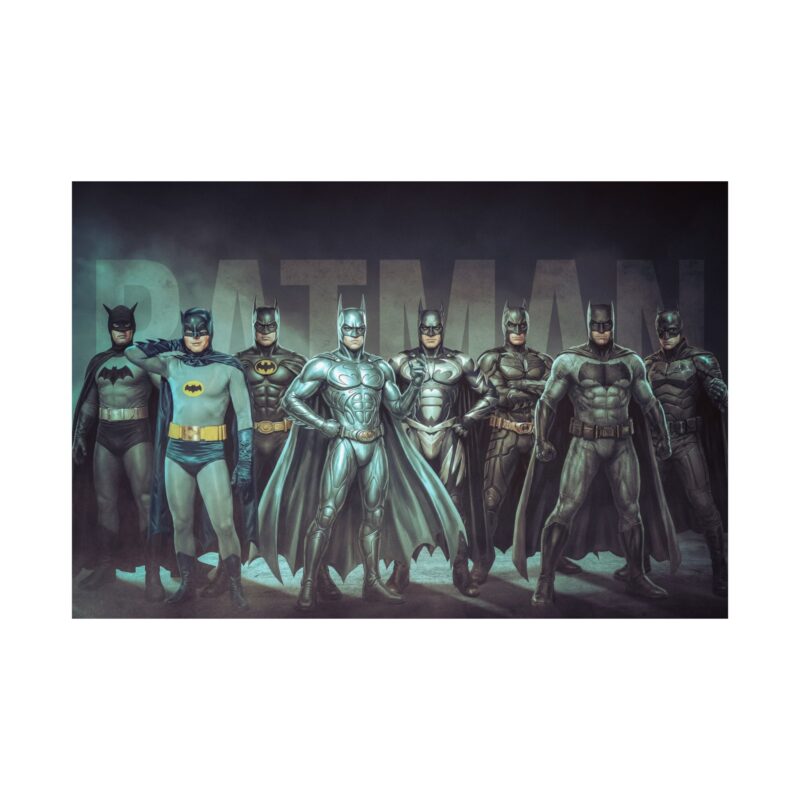 Legacy of the Knight: Generations of the Dark Vigilante Art Print | Batman Trubute