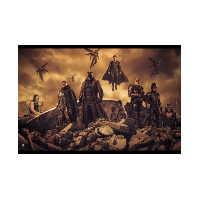 Justice League: Snyderverse Knightmare – Dark Future Tribute Art Print