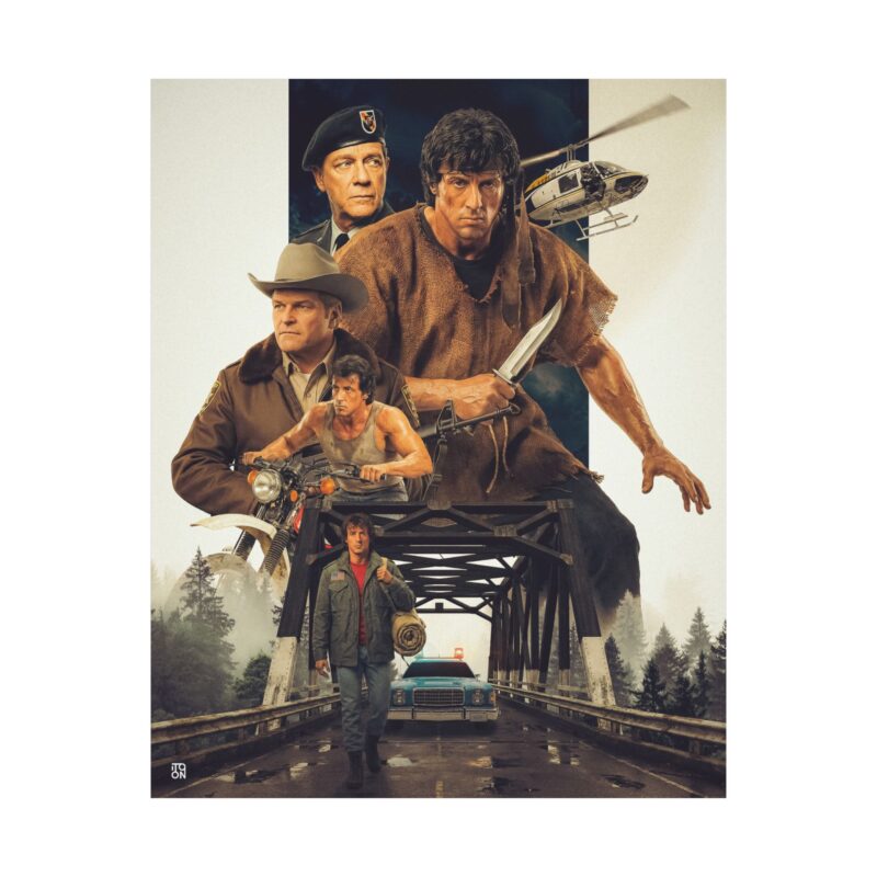 Nothing is Over! First Blood Poster Tribute