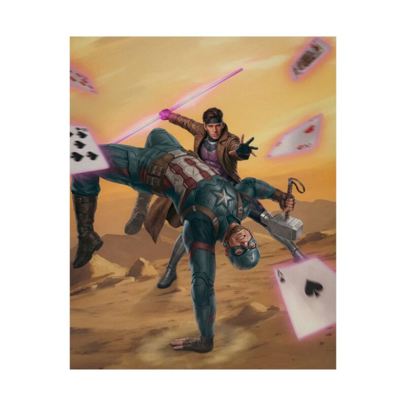 Wild Card Throwdown: Gambit vs. Captain America