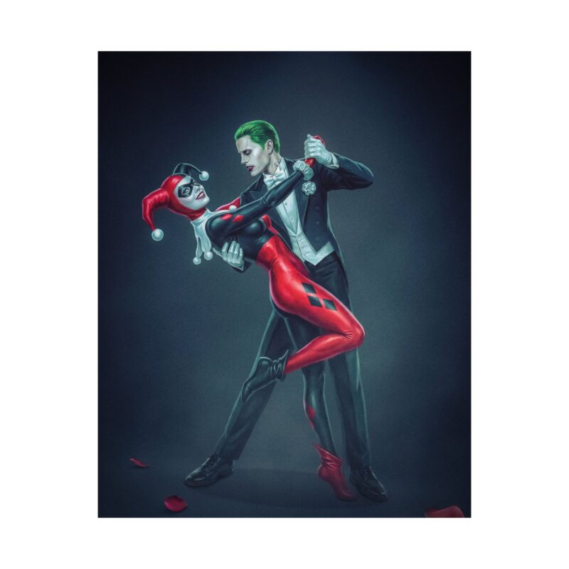 Mad Love: Villain Romance Art Print | Joker Harley Wall Decor