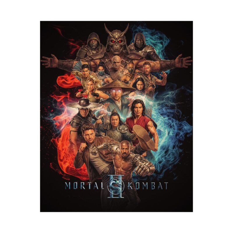 Mortal Kombat II Tribute Print | MK2 | Gaming Movie Poster