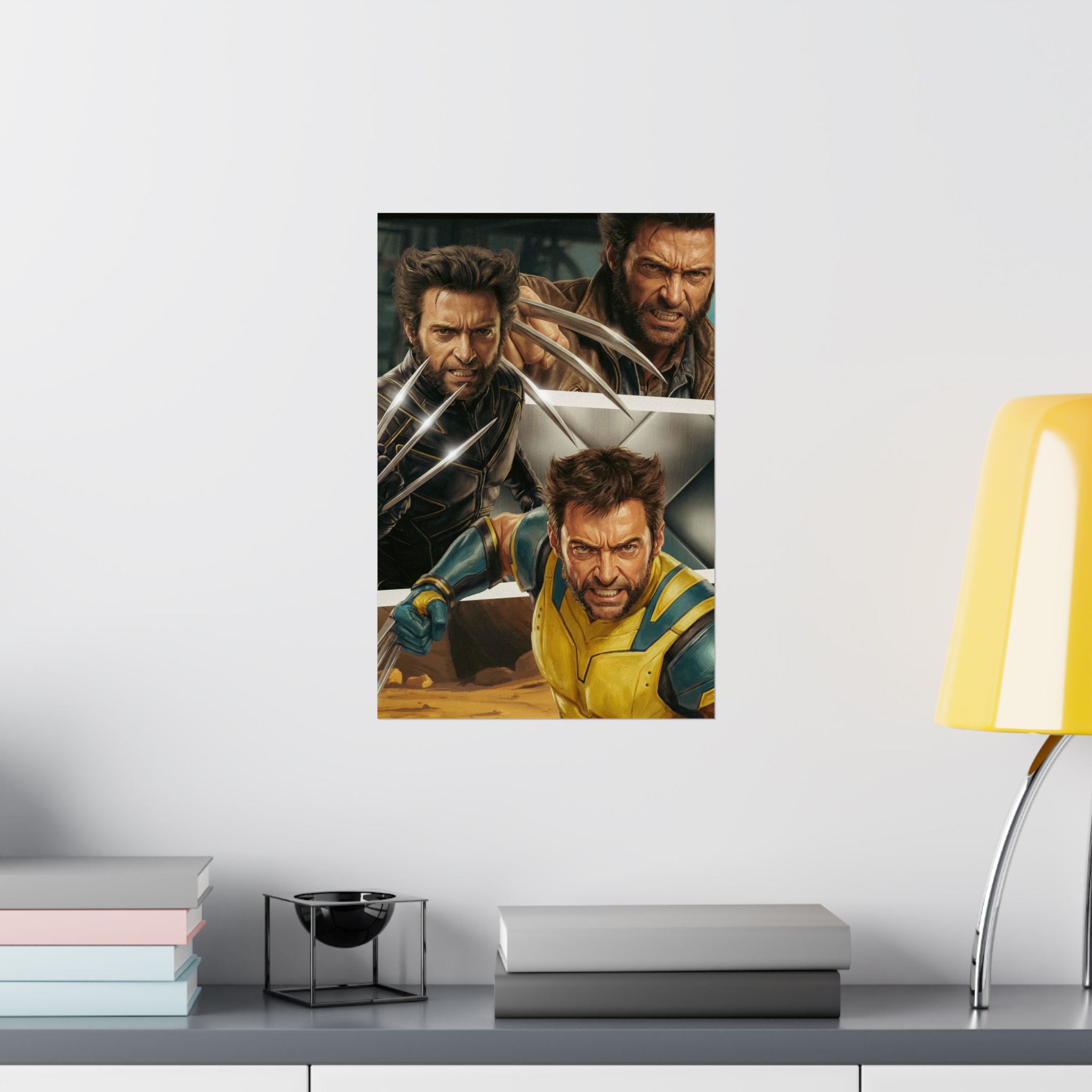 Claws of Legacy: Mutant Warrior Tribute Art Print | Cinematic Comic Inspired Wall Art | X-men Fan Decor - Image 12