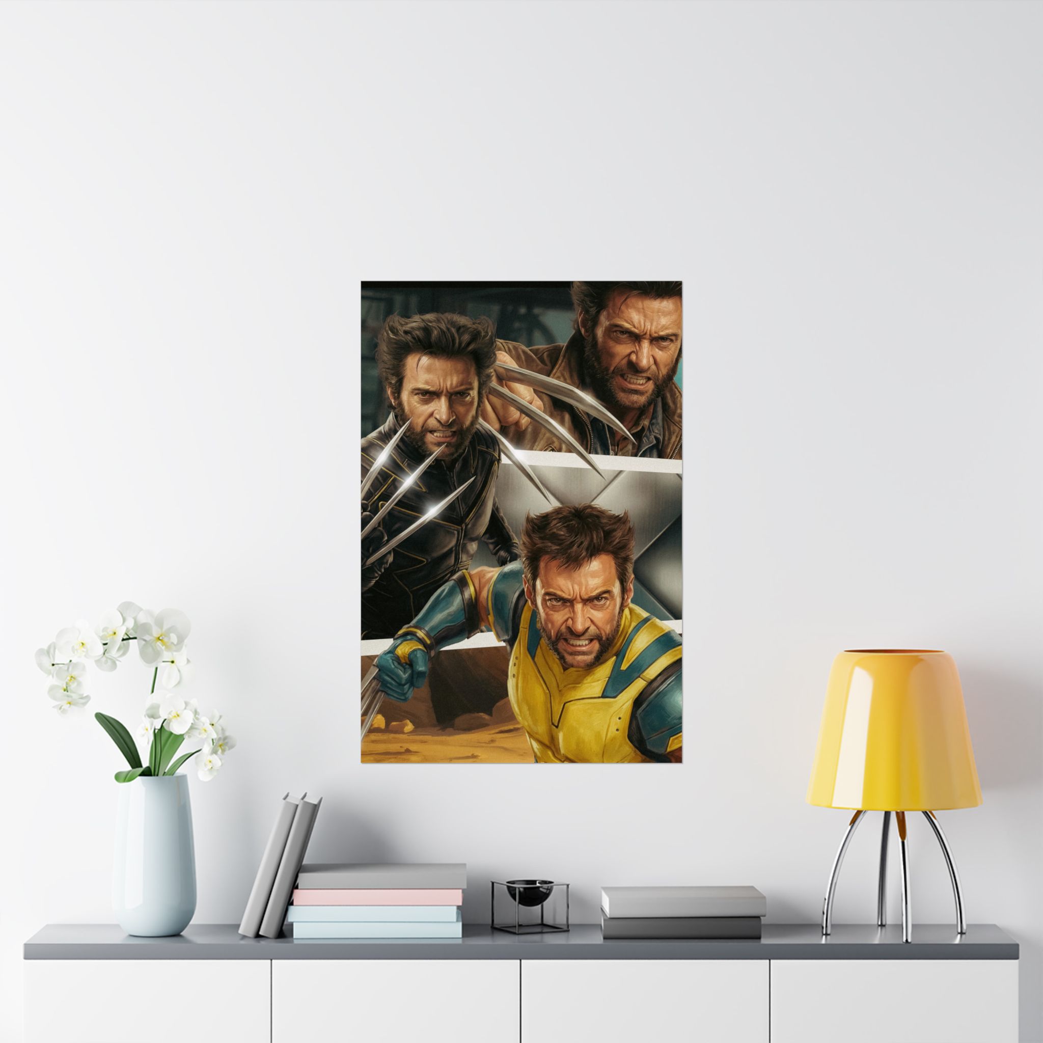 Claws of Legacy: Mutant Warrior Tribute Art Print | Cinematic Comic Inspired Wall Art | X-men Fan Decor - Image 24