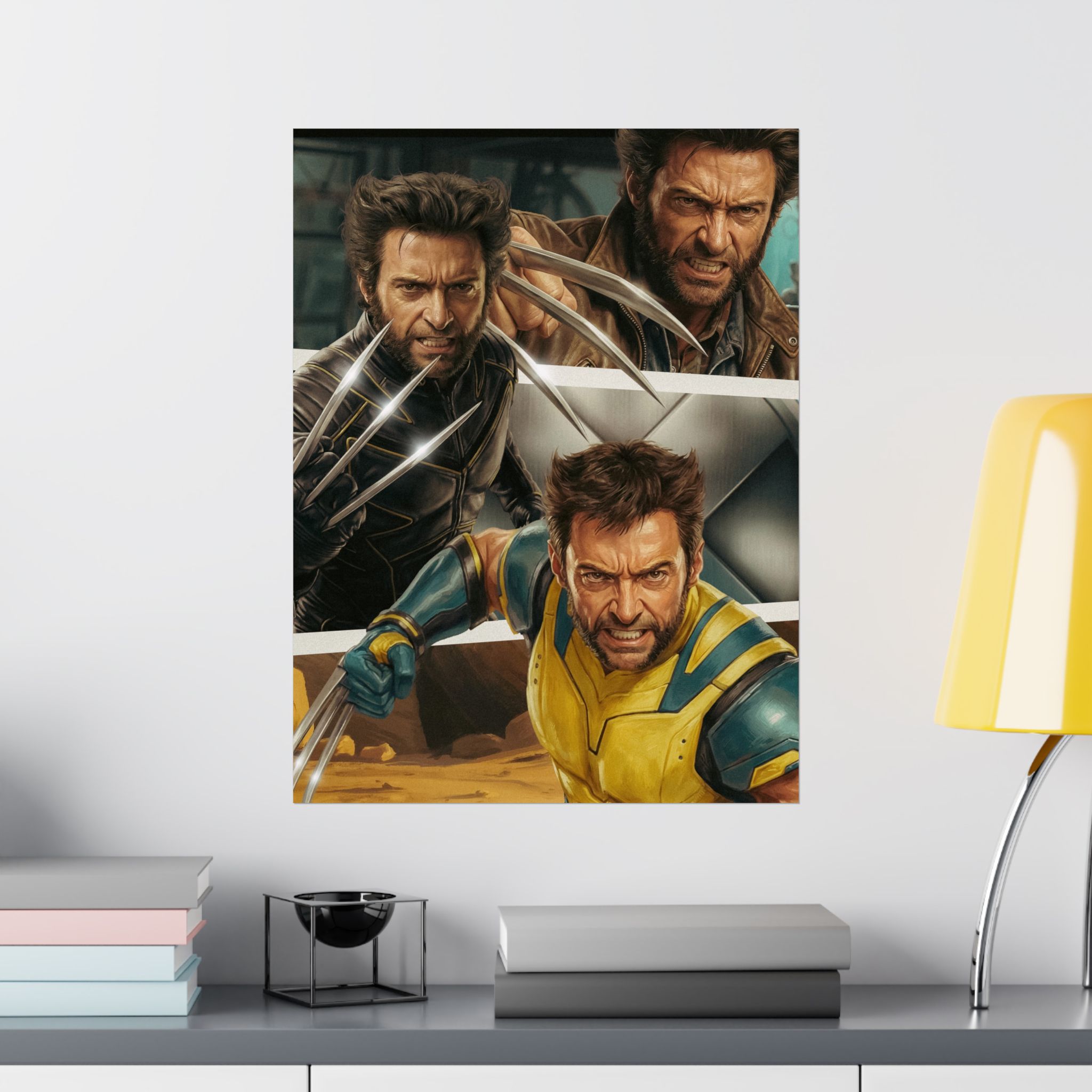 Claws of Legacy: Mutant Warrior Tribute Art Print | Cinematic Comic Inspired Wall Art | X-men Fan Decor - Image 18