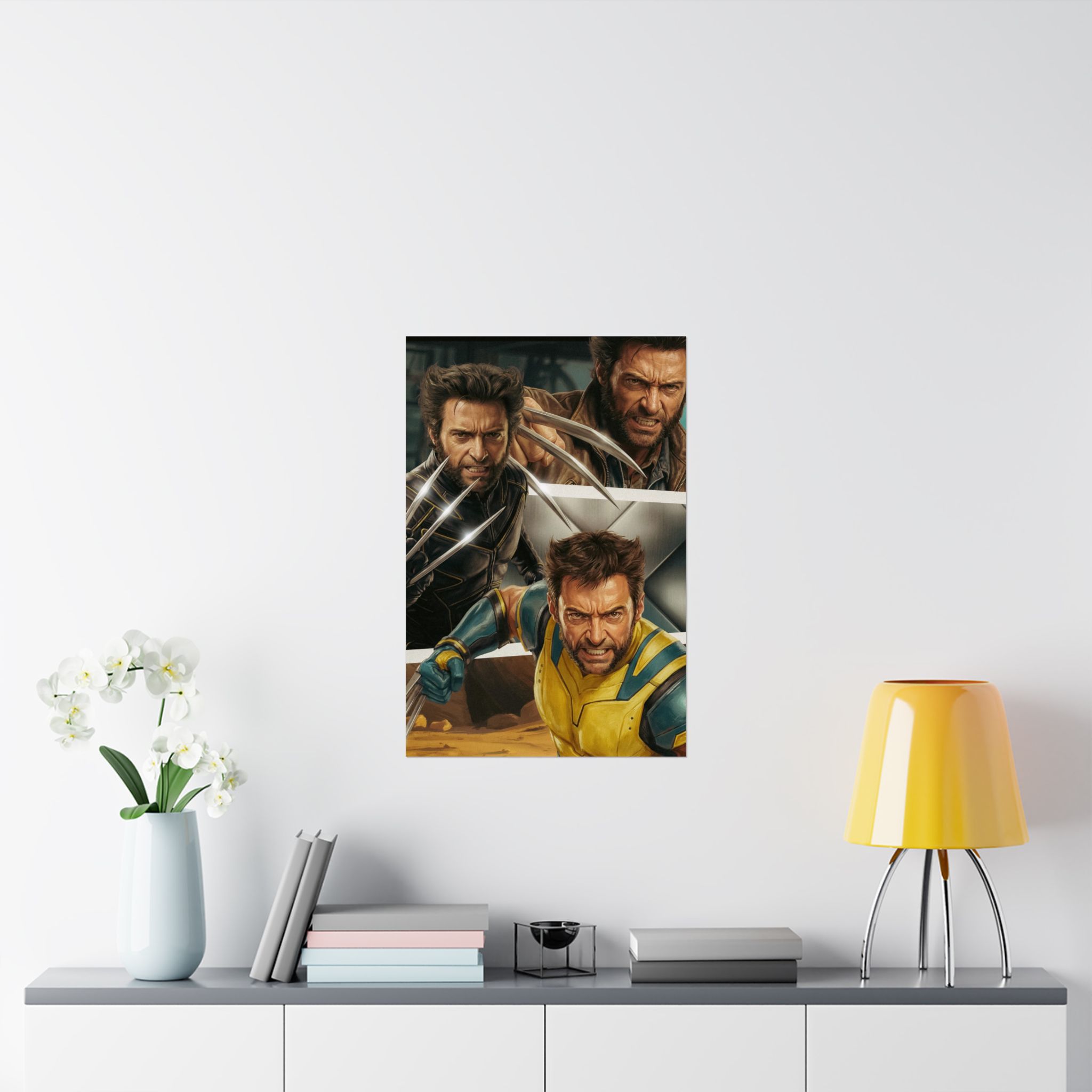 Claws of Legacy: Mutant Warrior Tribute Art Print | Cinematic Comic Inspired Wall Art | X-men Fan Decor - Image 21