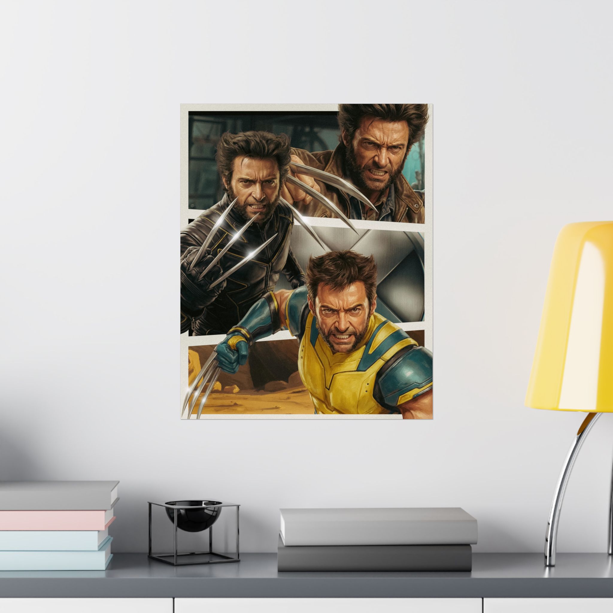 Claws of Legacy: Mutant Warrior Tribute Art Print | Cinematic Comic Inspired Wall Art | X-men Fan Decor - Image 15