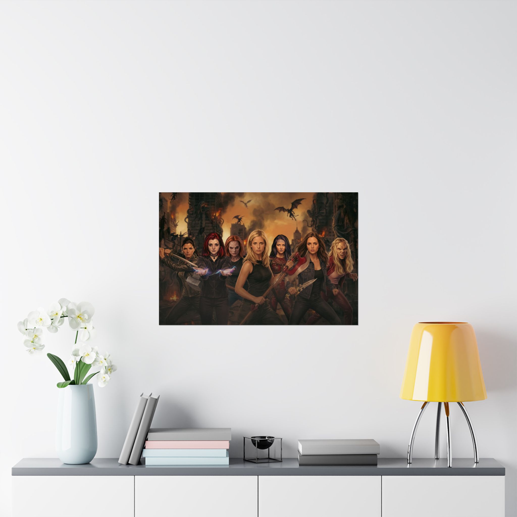 Chosen to Fight – Supernatural Slayer Tribute Art Print | Buffy Fan Art - Image 9