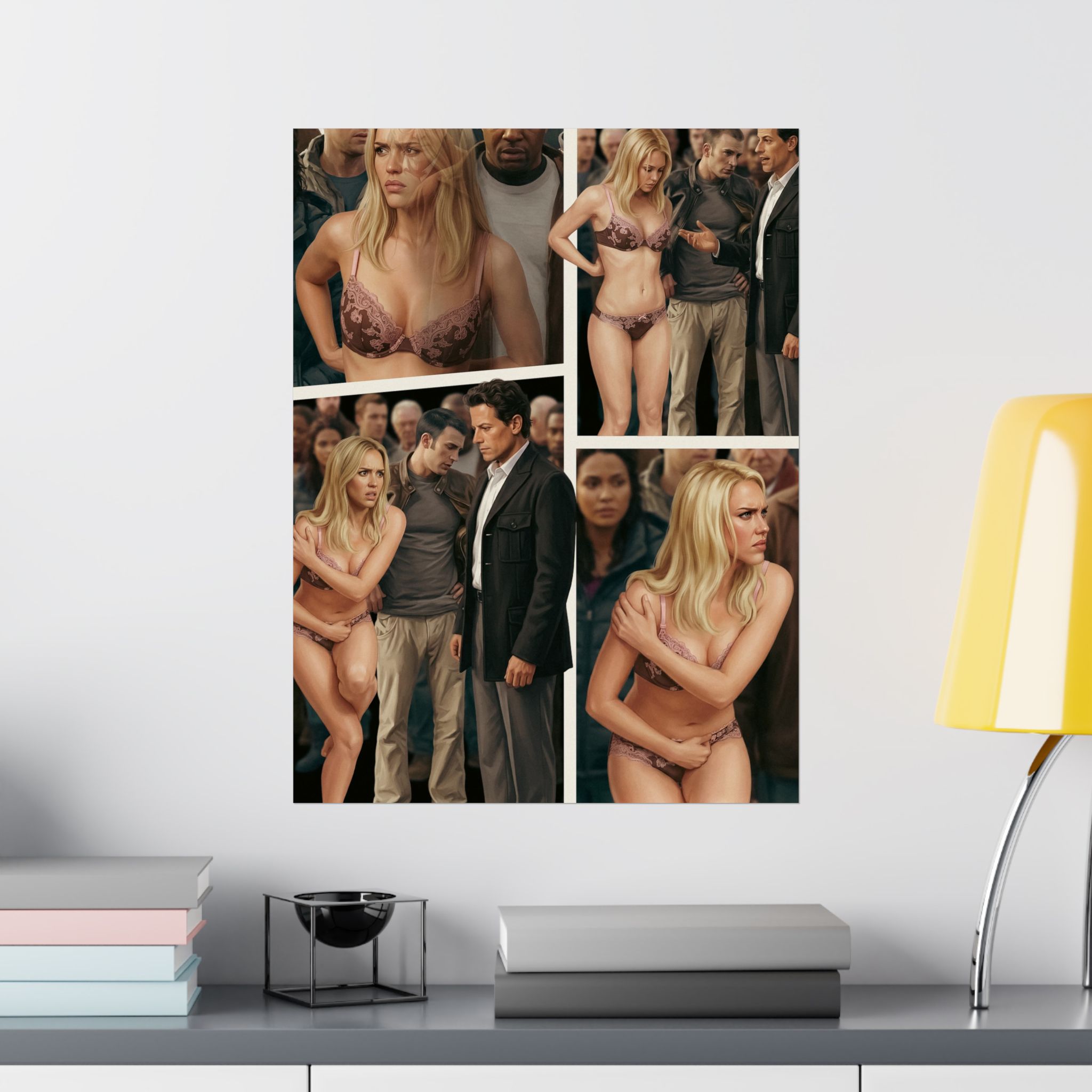 Invisible No More – Superhero Origin Tribute Art Print | Fantastic Four Fan Art - Image 12