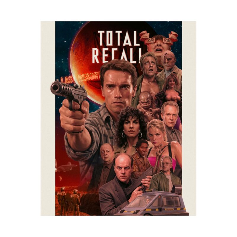 Total Recall – Sci-Fi Mind-Bender Art Print