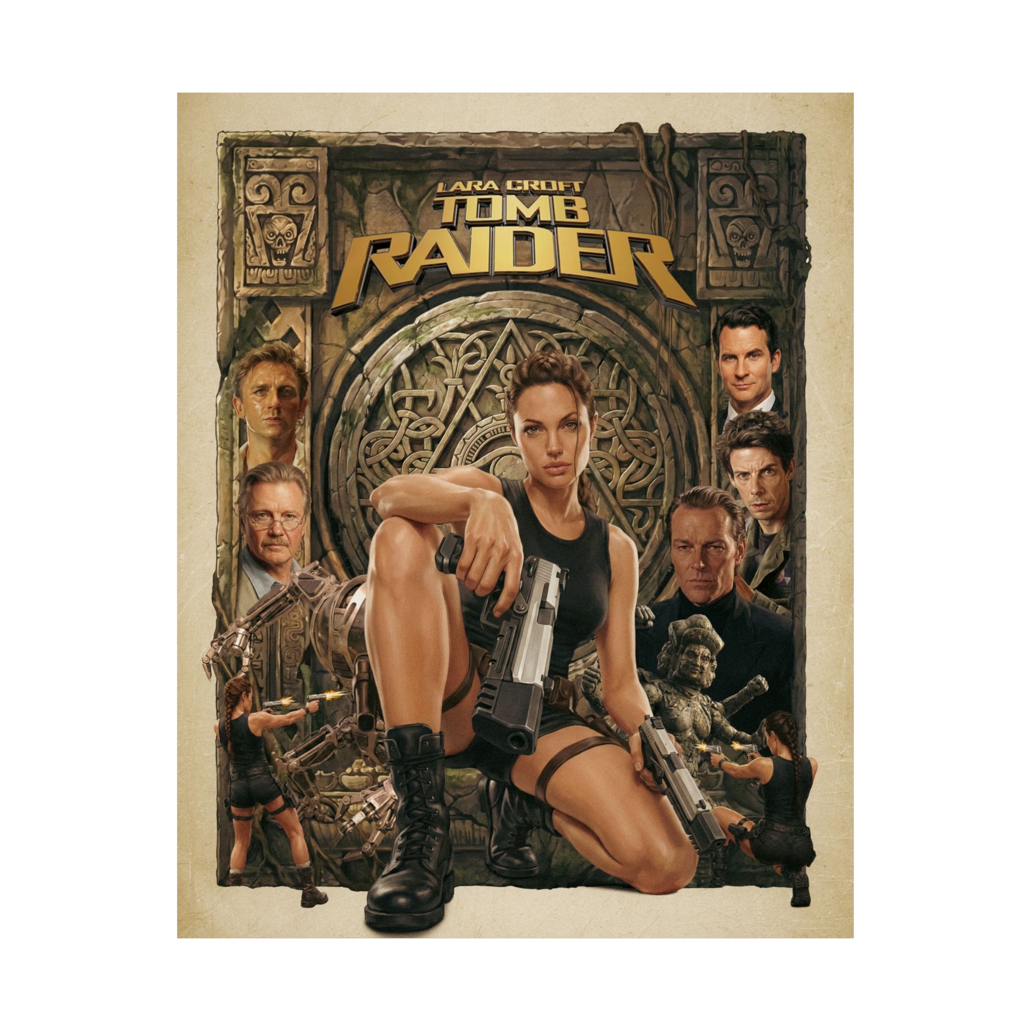 Tomb Raider: Lara Croft – Cinematic Adventure Art Print - Image 4