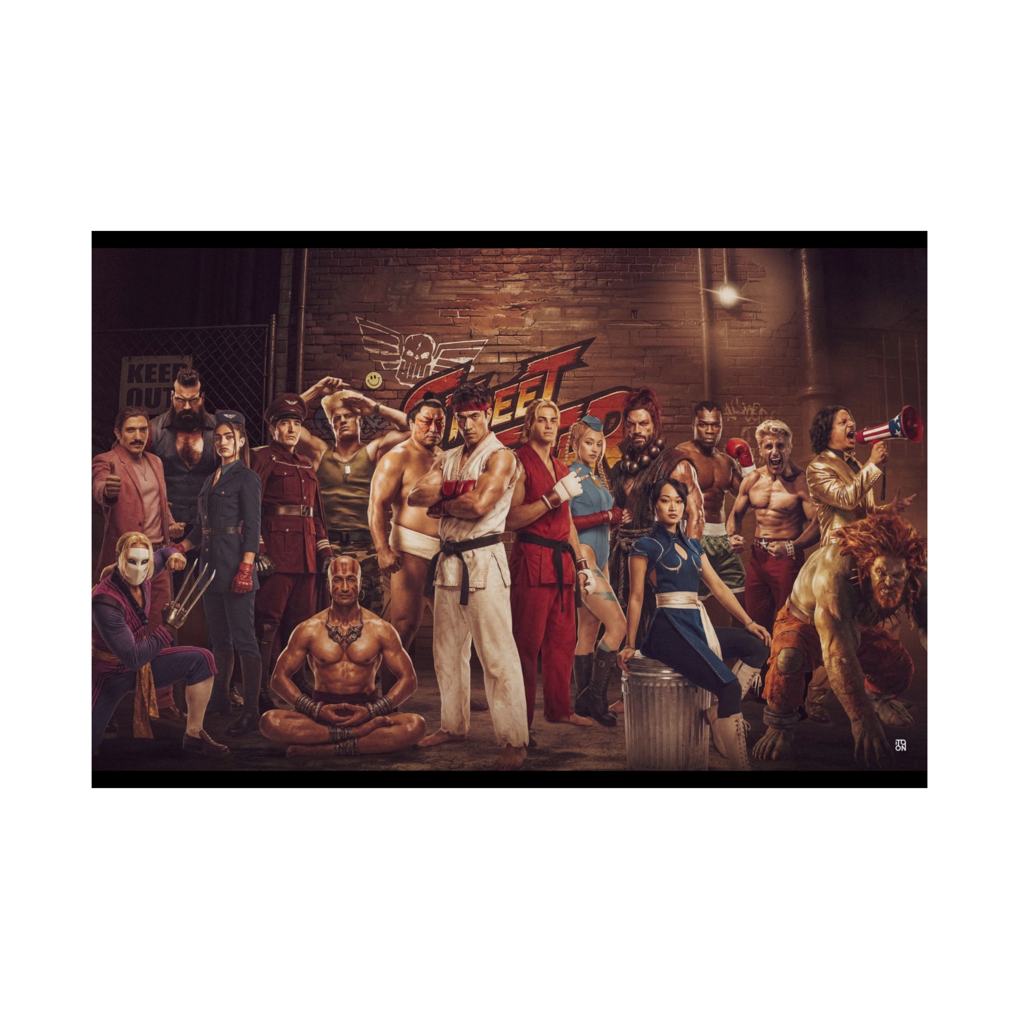 Street Fighter: Full Roster – Arcade Legends Art Print
