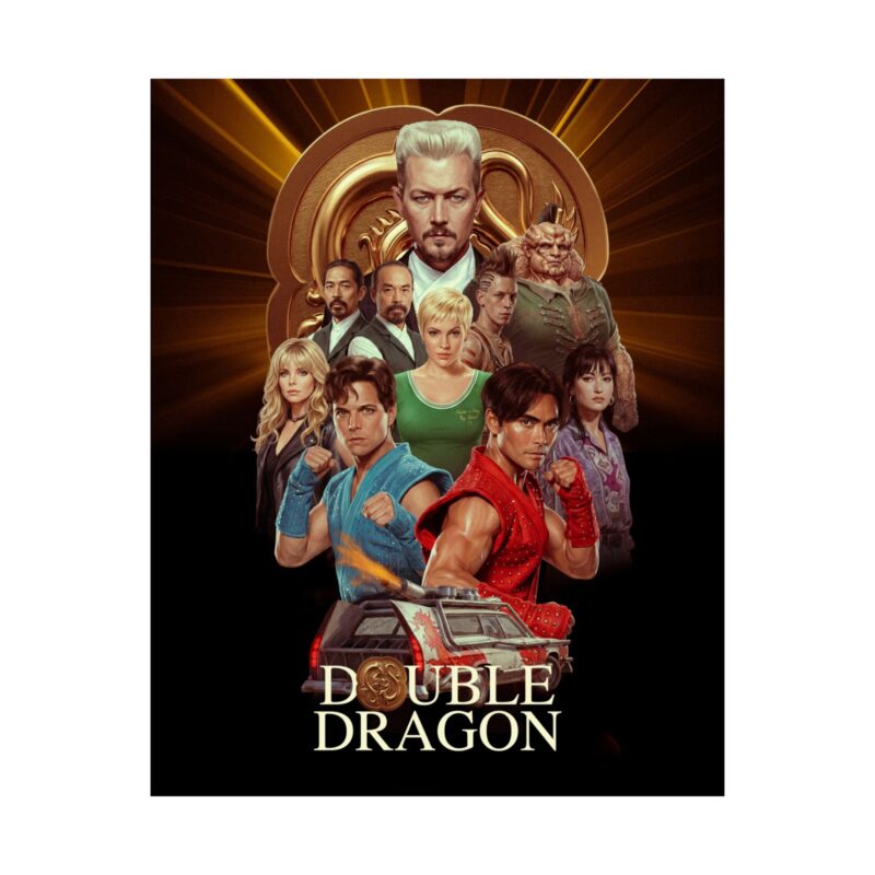 Double Dragon – Retro Action Tribute Art Print