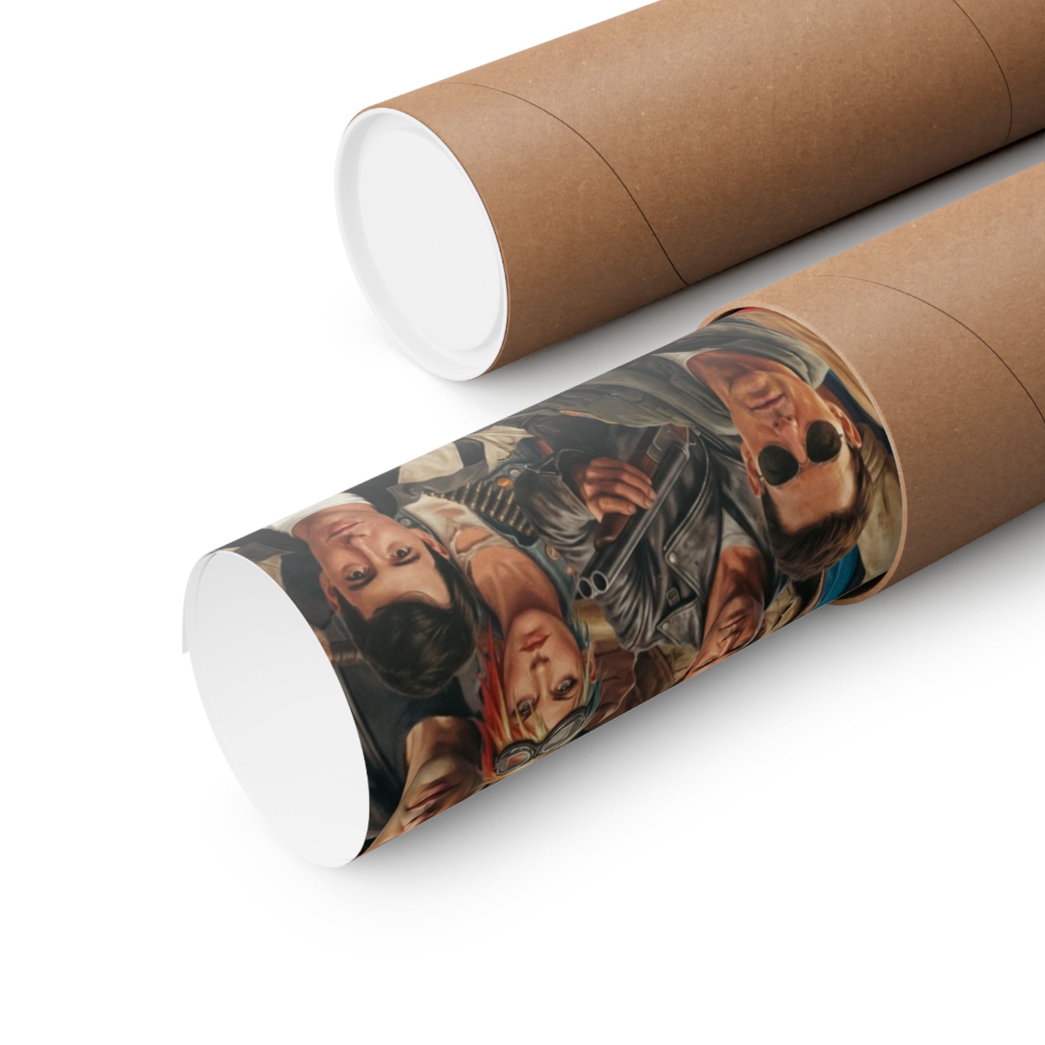 Ultimate Nostalgia Collage – 80s & 90s Icons Art Print - Image 2