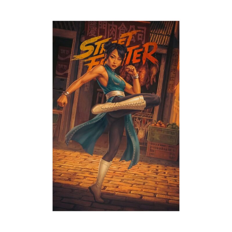 Street Fighter – Chun-Li Tribute Art Print