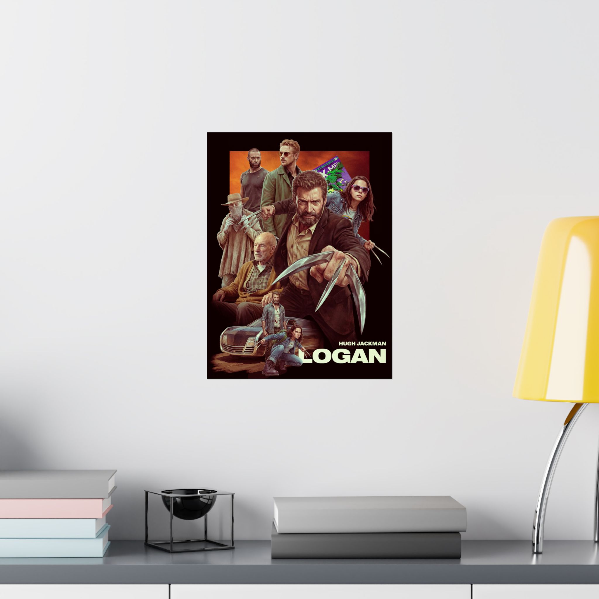 Logan – Cinematic Tribute Art Print | Mutant Western Poster | Gritty Superhero Wall Art | Collector’s Print - Image 9