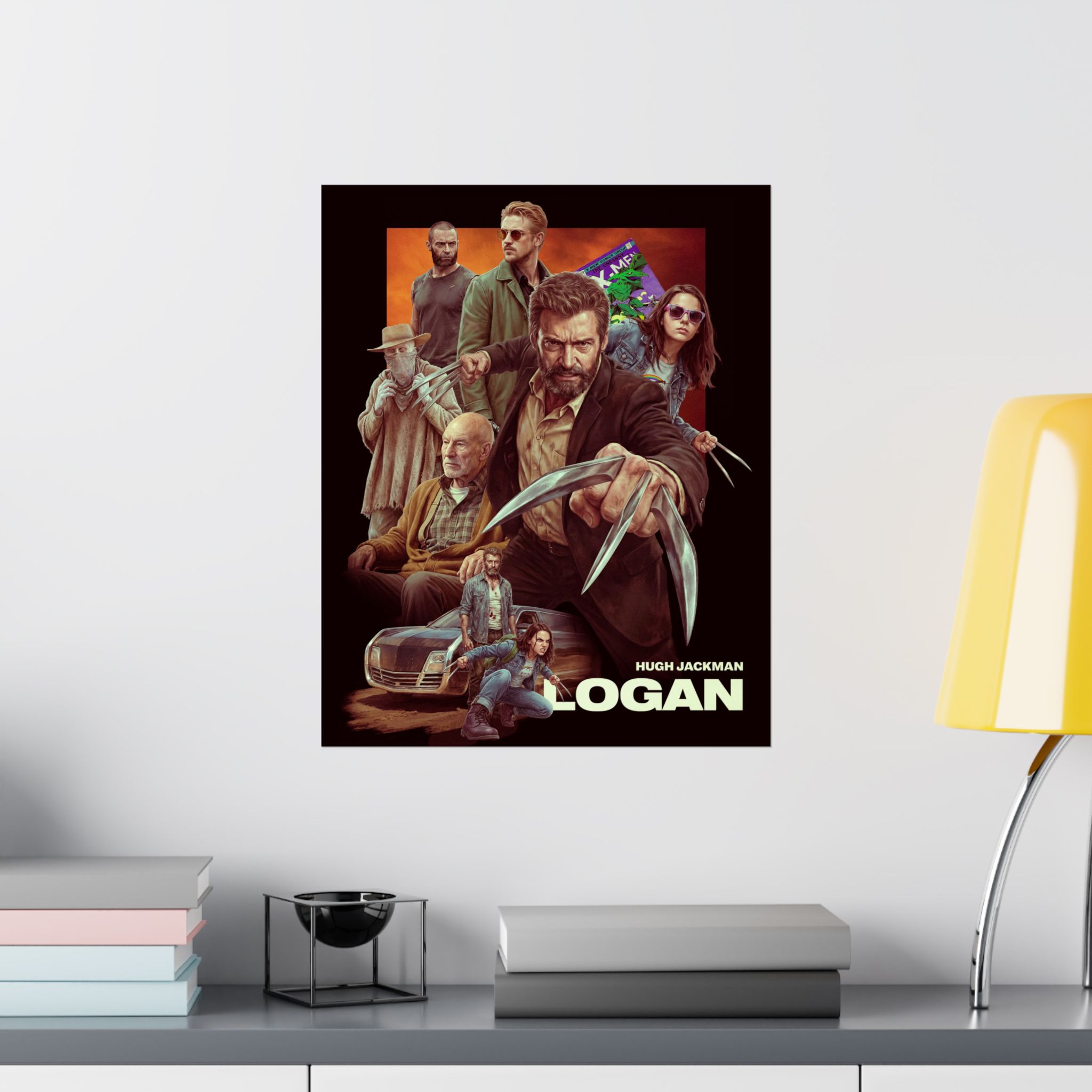 Logan – Cinematic Tribute Art Print | Mutant Western Poster | Gritty Superhero Wall Art | Collector’s Print - Image 12