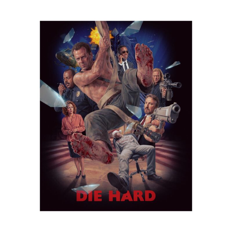 Die Hard – Cinematic Tribute Art Print