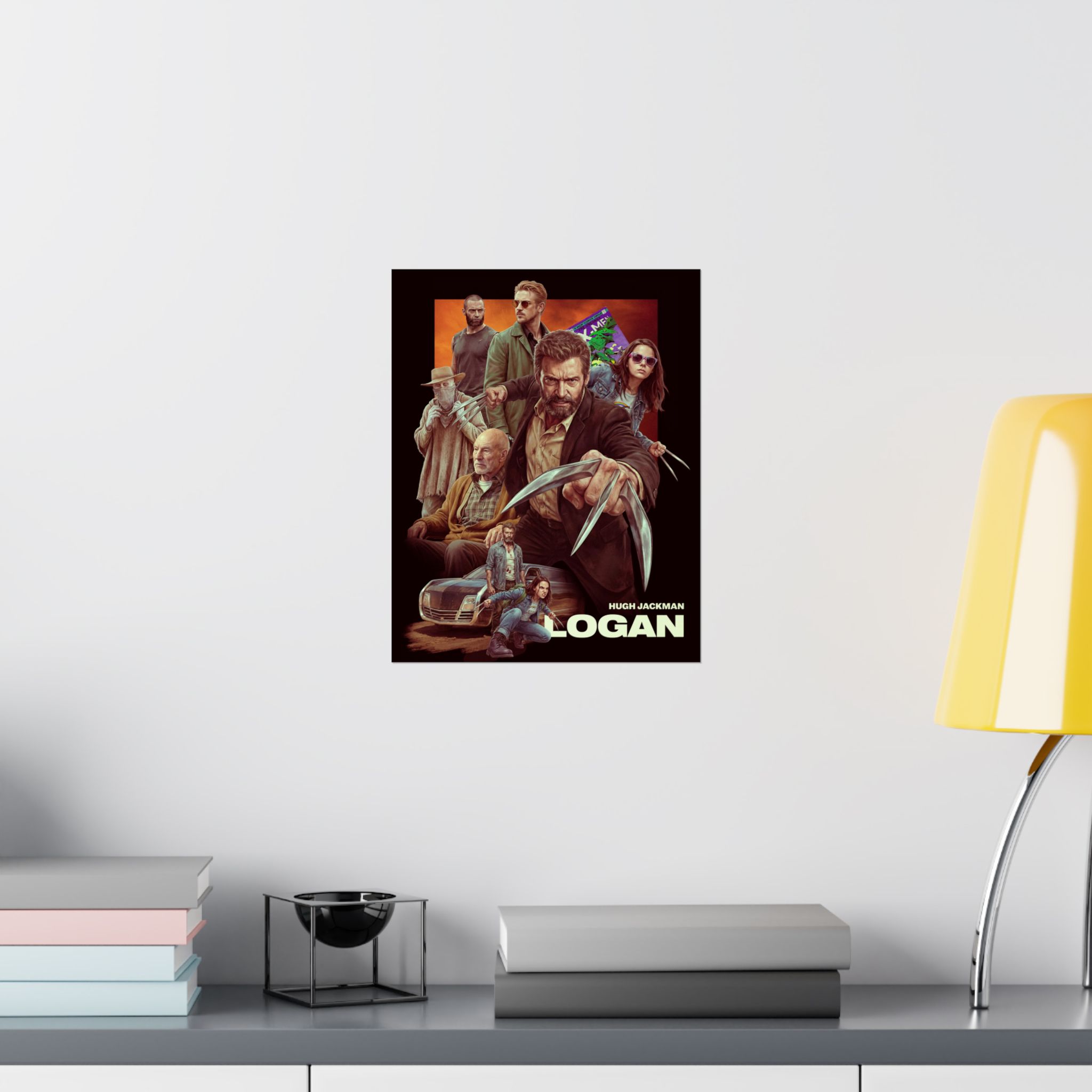 Logan – Cinematic Tribute Art Print | Mutant Western Poster | Gritty Superhero Wall Art | Collector’s Print - Image 6