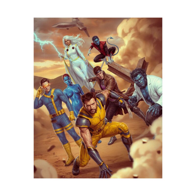 X-Men – Cinematic Team Tribute Art Print