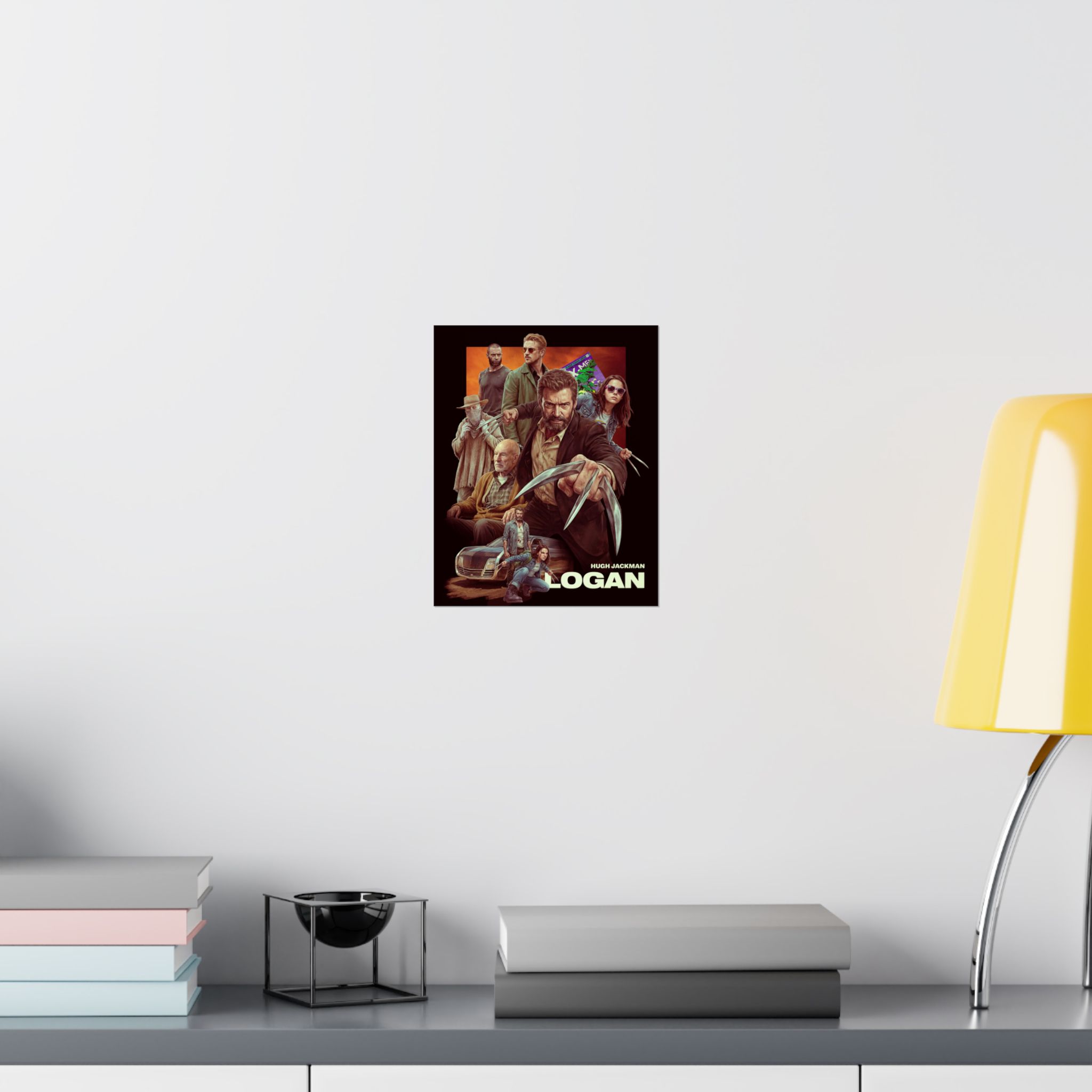 Logan – Cinematic Tribute Art Print | Mutant Western Poster | Gritty Superhero Wall Art | Collector’s Print - Image 3