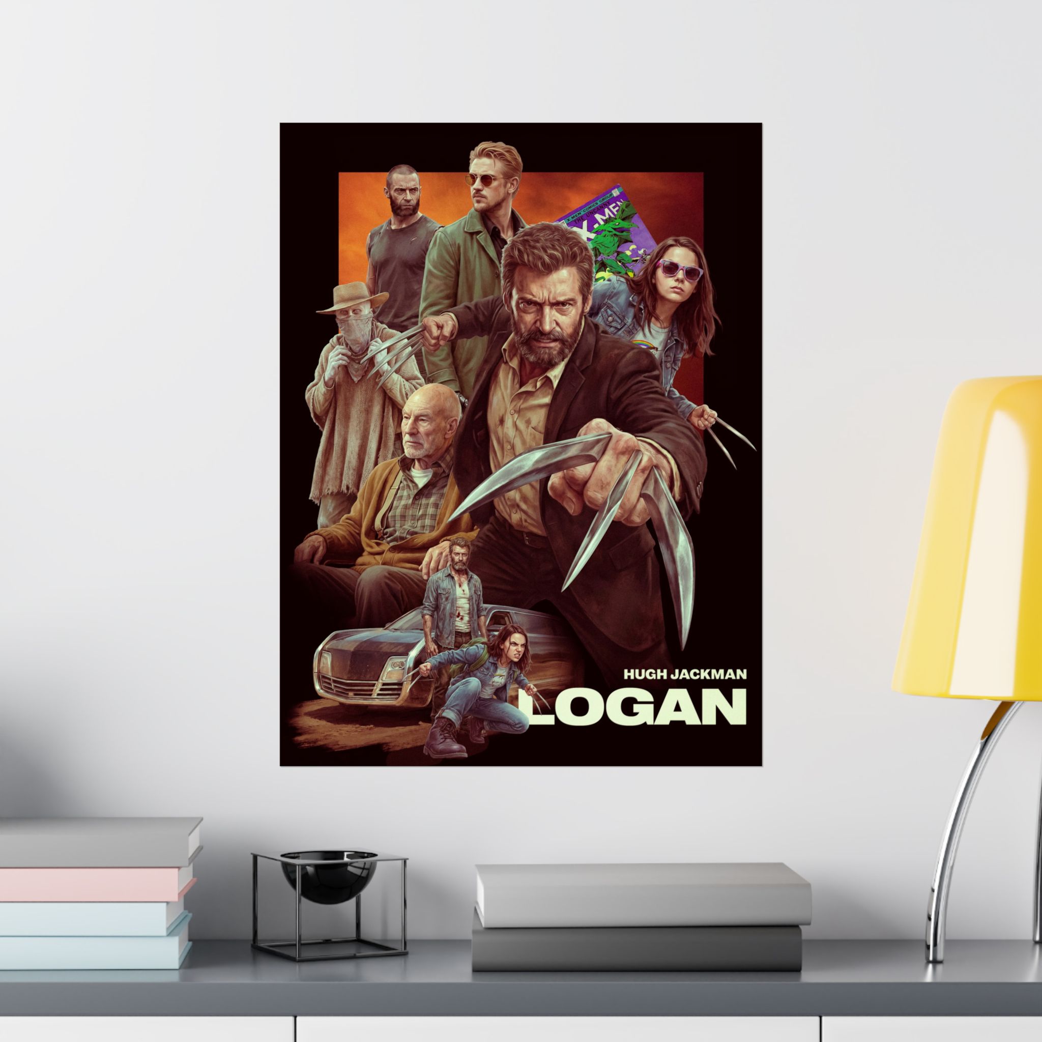 Logan – Cinematic Tribute Art Print | Mutant Western Poster | Gritty Superhero Wall Art | Collector’s Print - Image 15