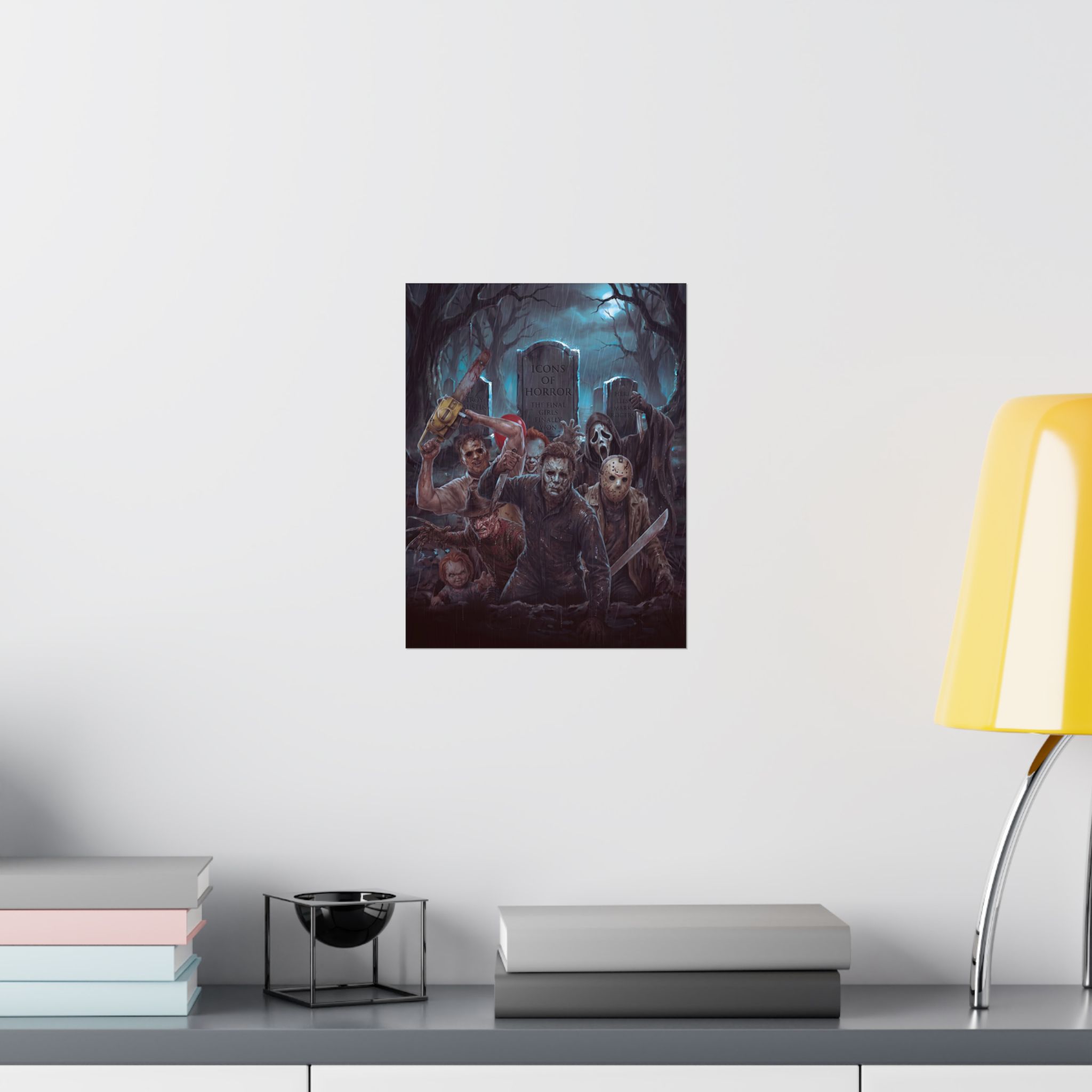 Icons of Horror – Premium Cinematic Horror Tribute Art Print - Image 15