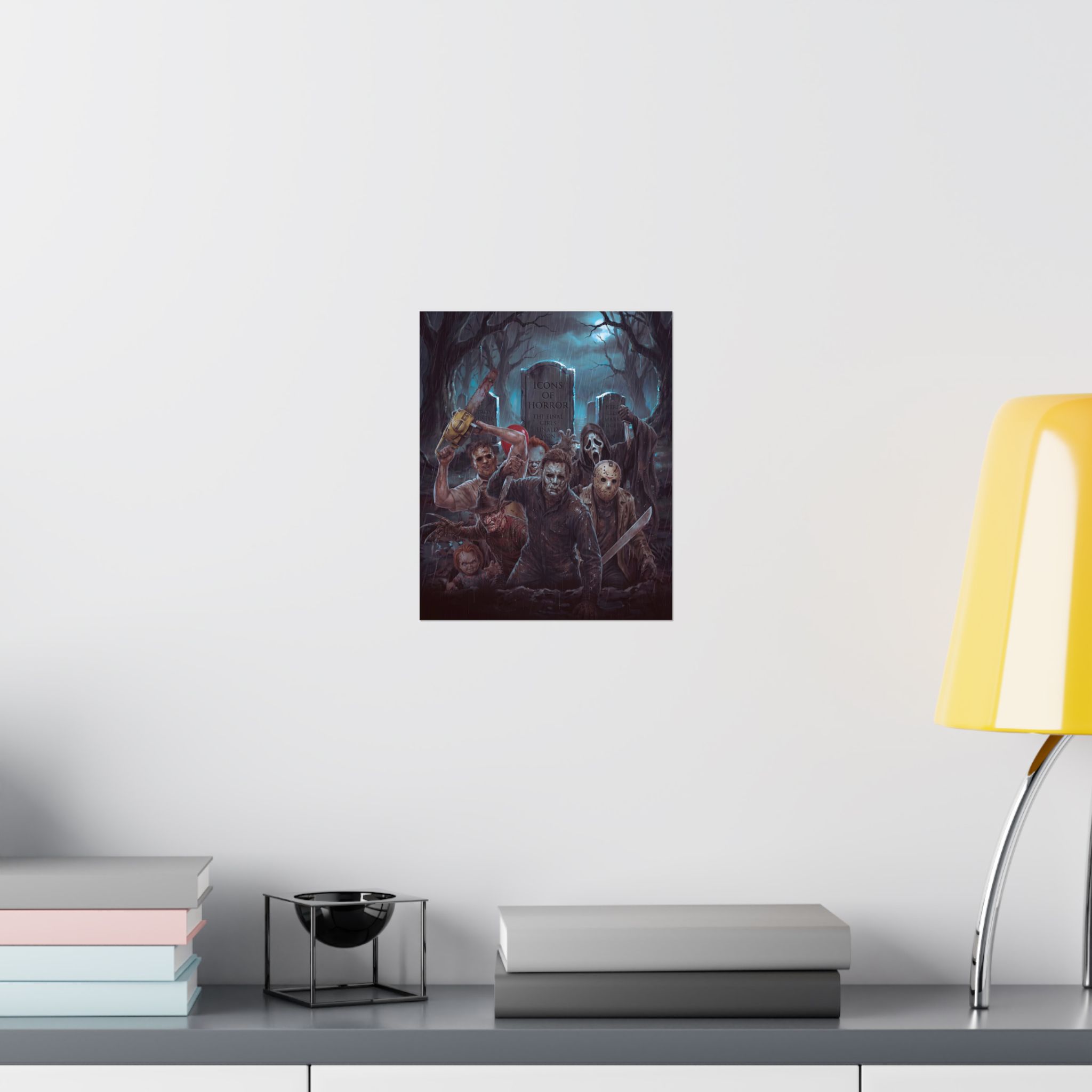Icons of Horror – Premium Cinematic Horror Tribute Art Print - Image 18