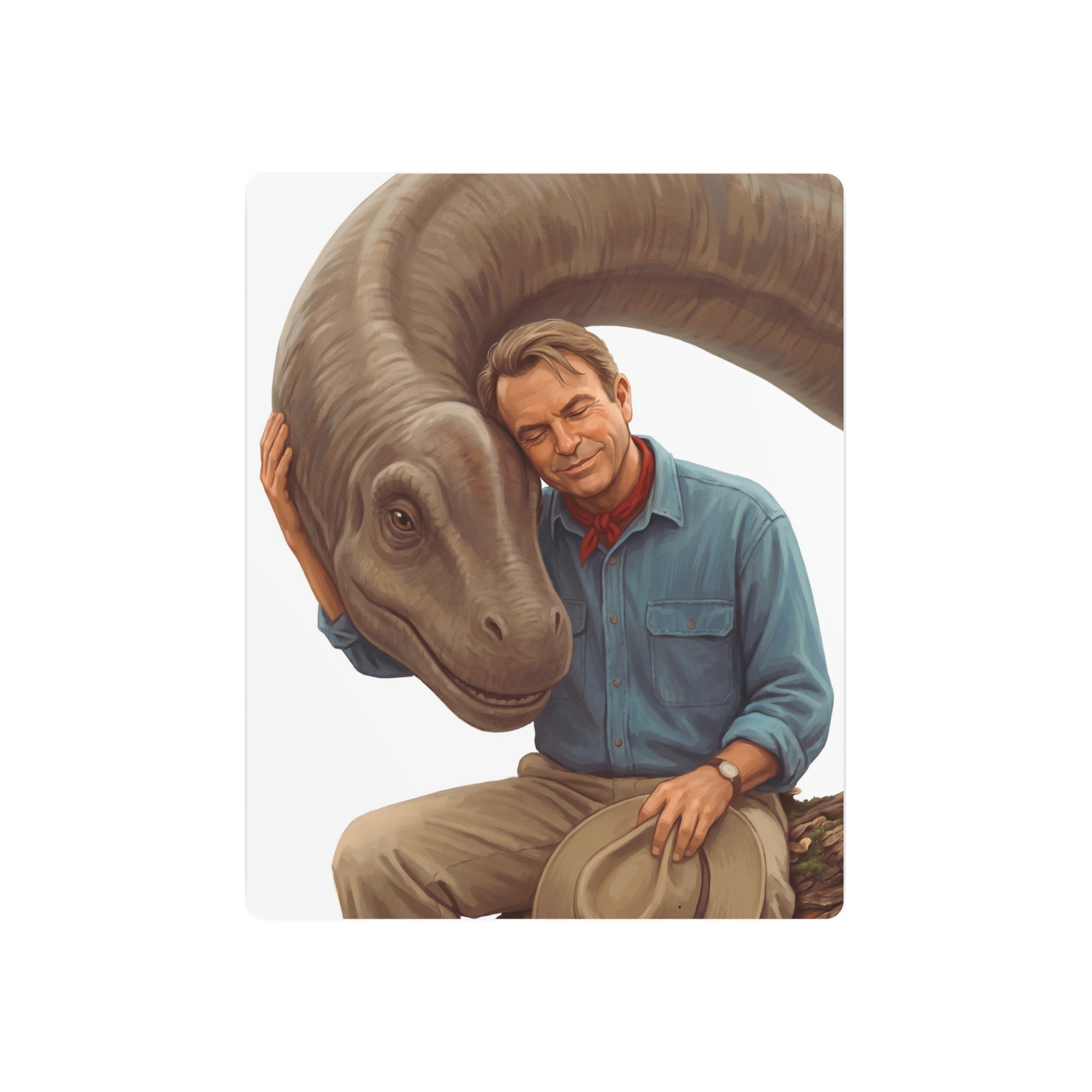 Sam Neill Tribute Metal Wall Art - Image 5