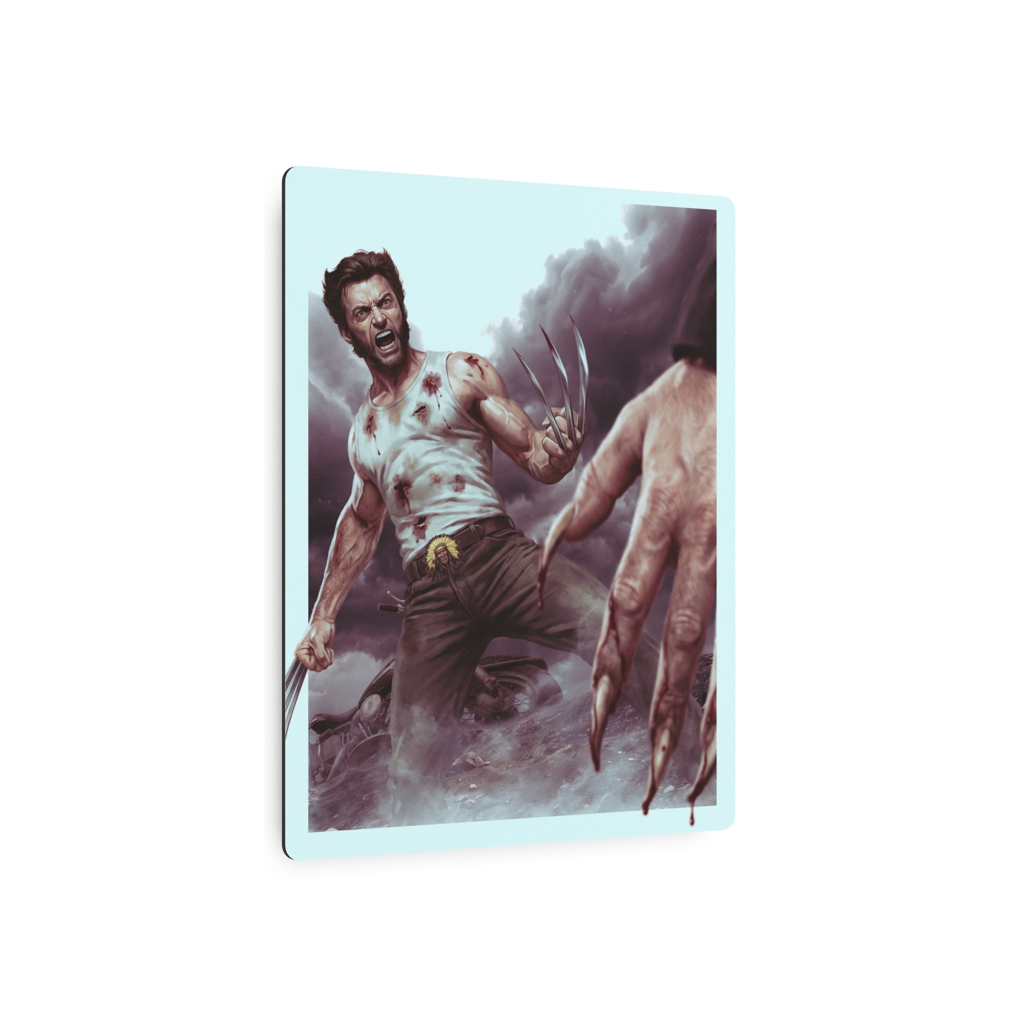 Logan Collector's Metal Plate | Marvel Superhero Wall Art - Image 7