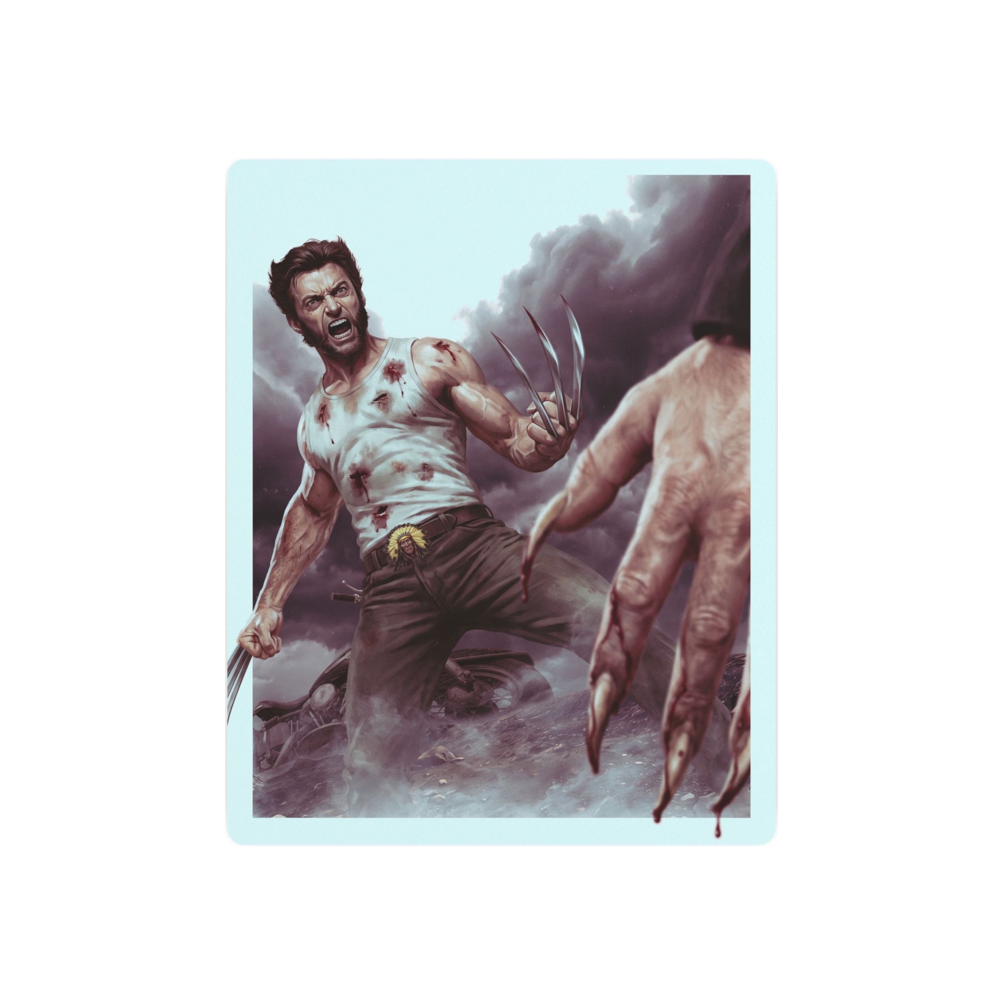 Logan Collector's Metal Plate | Marvel Superhero Wall Art - Image 5