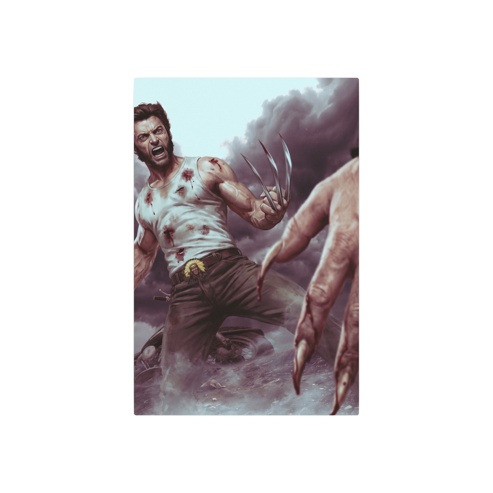 Logan Collector's Metal Plate | Marvel Superhero Wall Art - Image 21