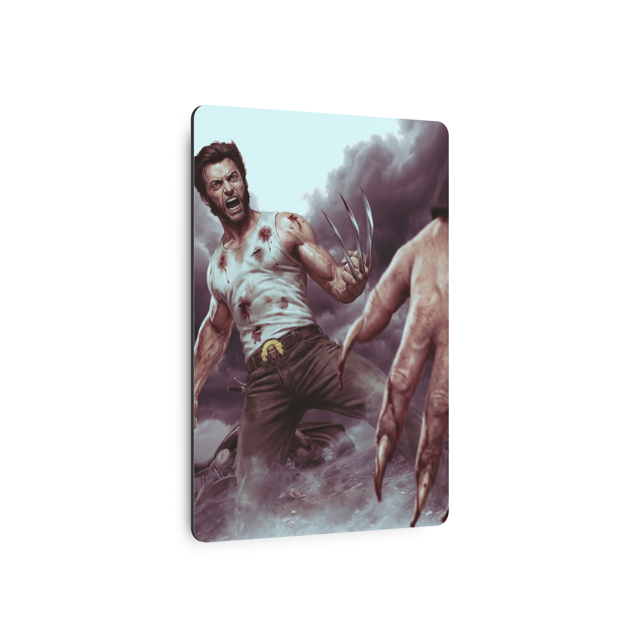 Logan Collector's Metal Plate | Marvel Superhero Wall Art - Image 3