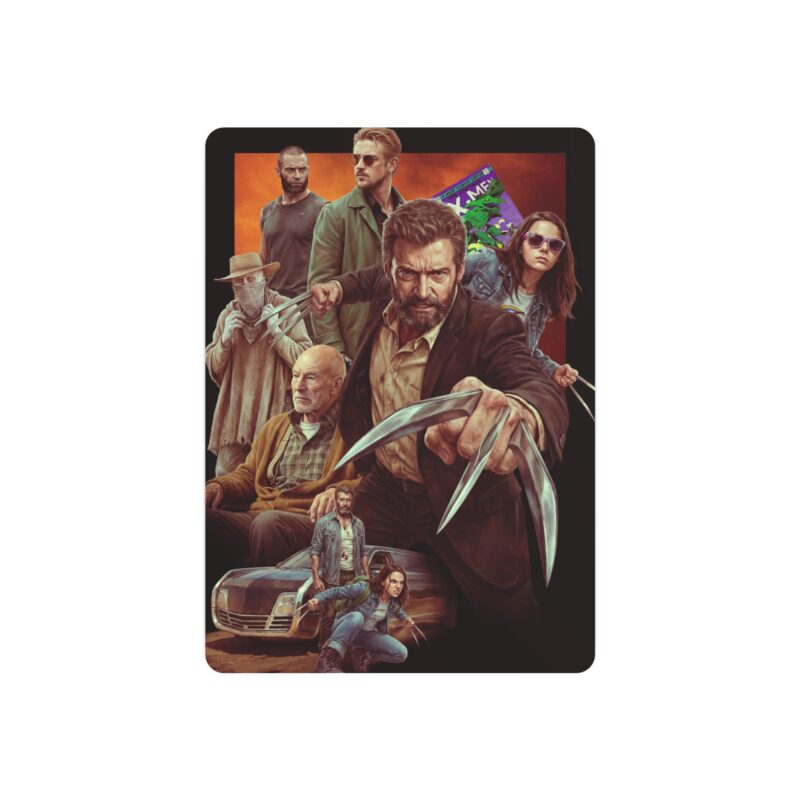 Logan 2017 Metal Art Sign — Premium X-Men Wall Art
