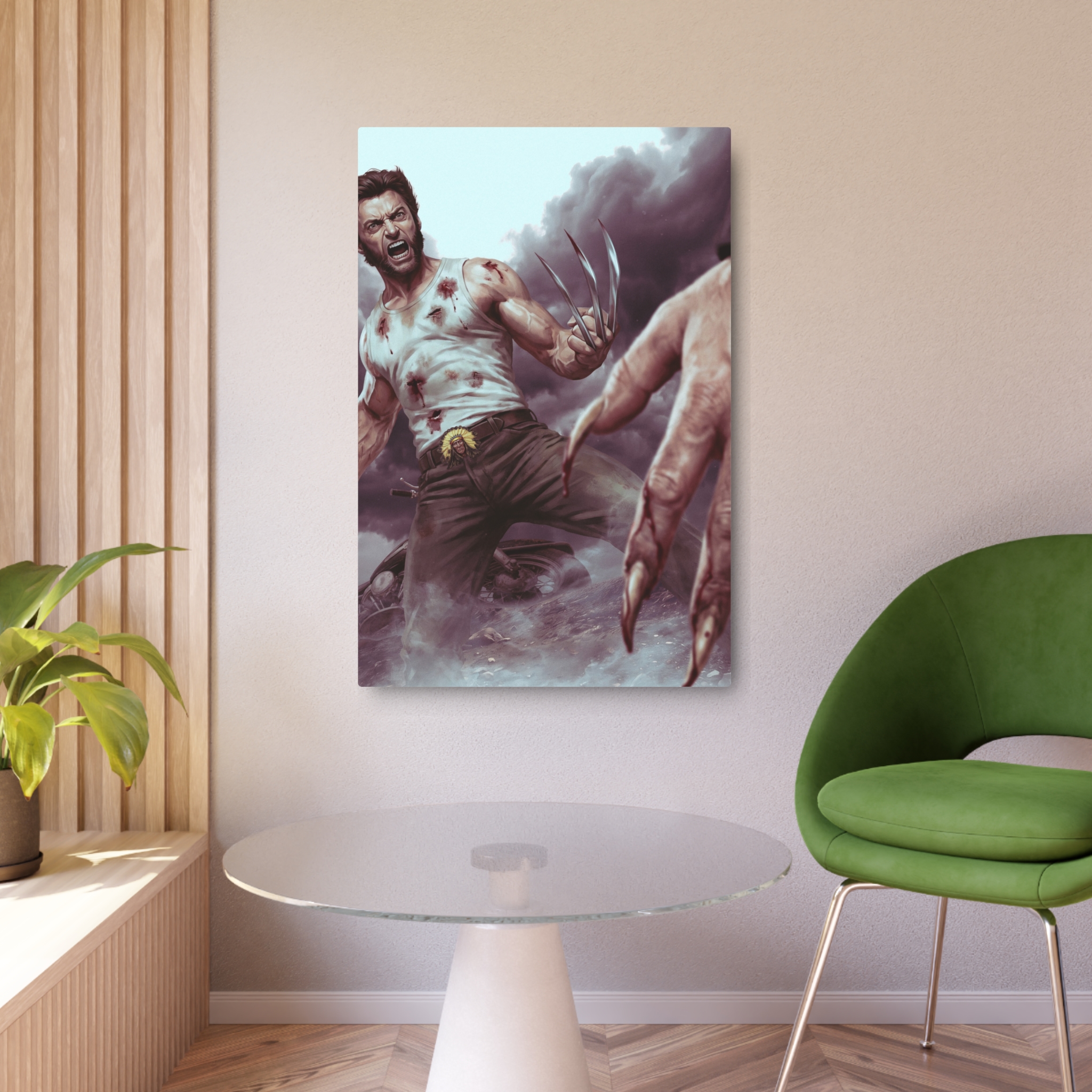 Logan Collector's Metal Plate | Marvel Superhero Wall Art - Image 24