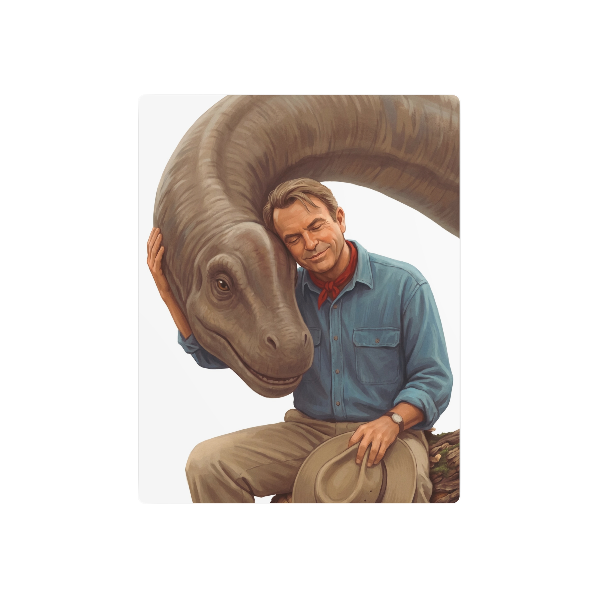 Sam Neill Tribute Metal Wall Art - Image 9