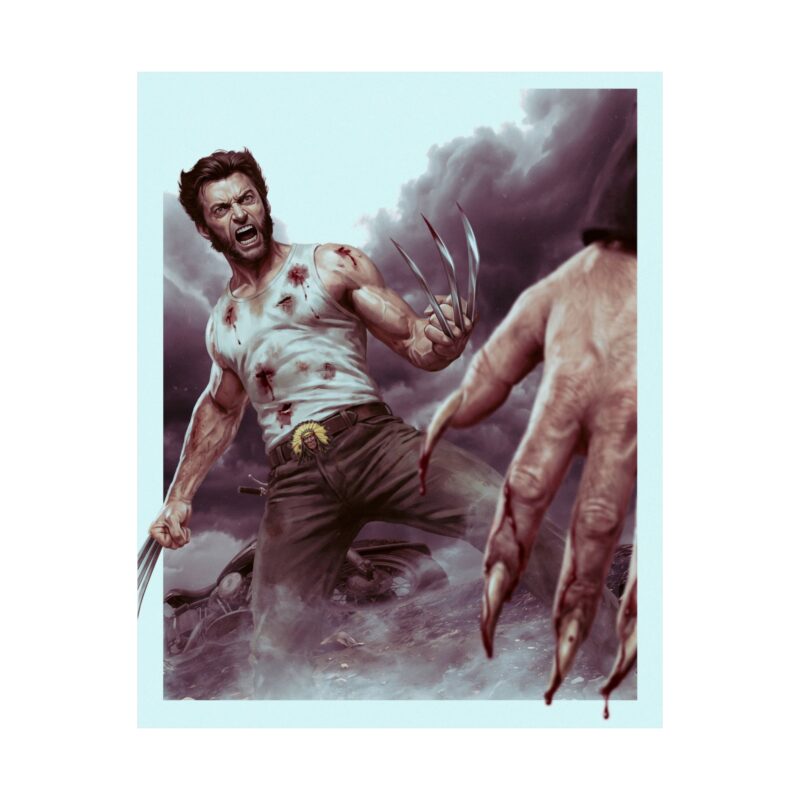 Wolverine vs. Sabretooth – Limited Edition Art Prin