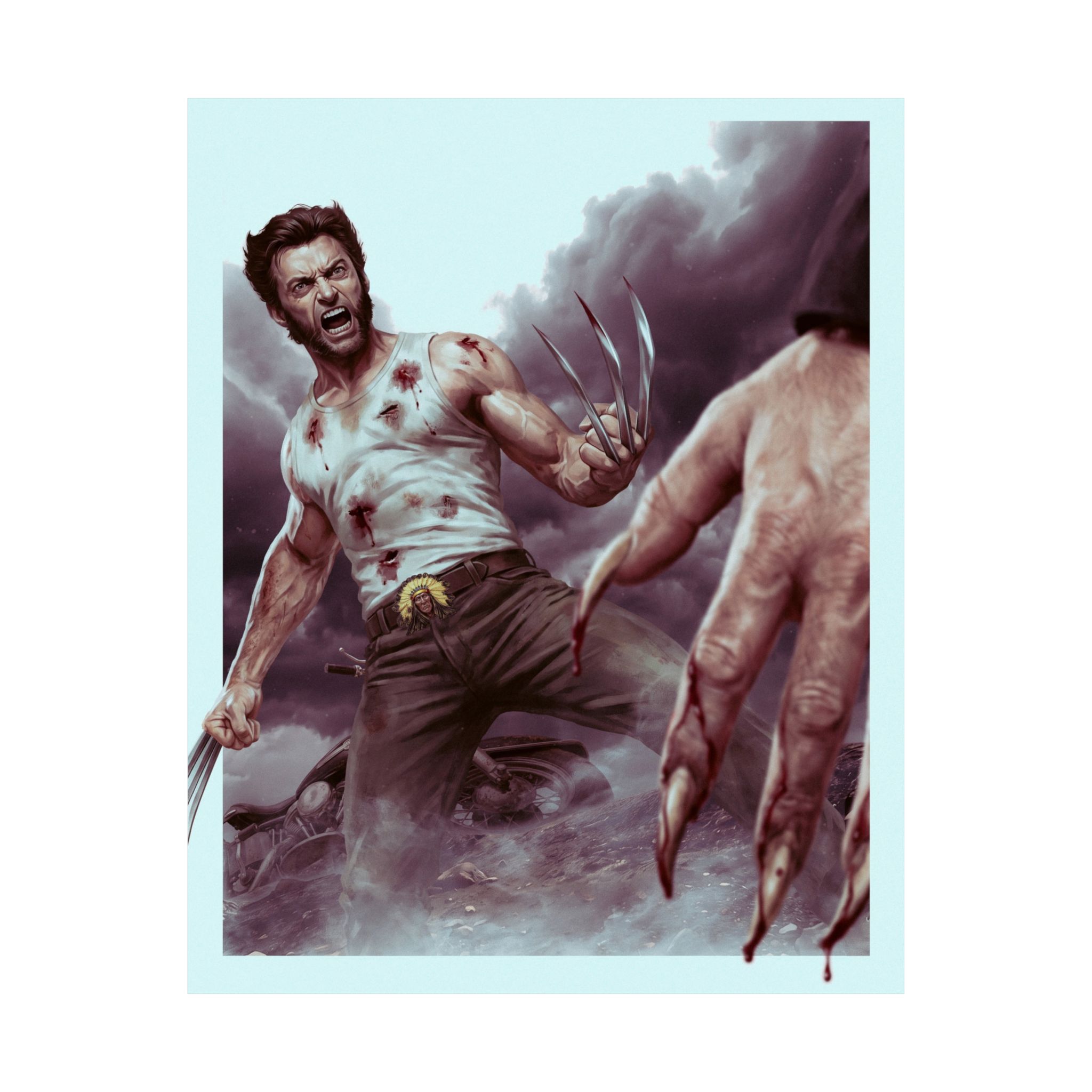 Wolverine vs. Sabretooth – Limited Edition Art Prin - Image 4