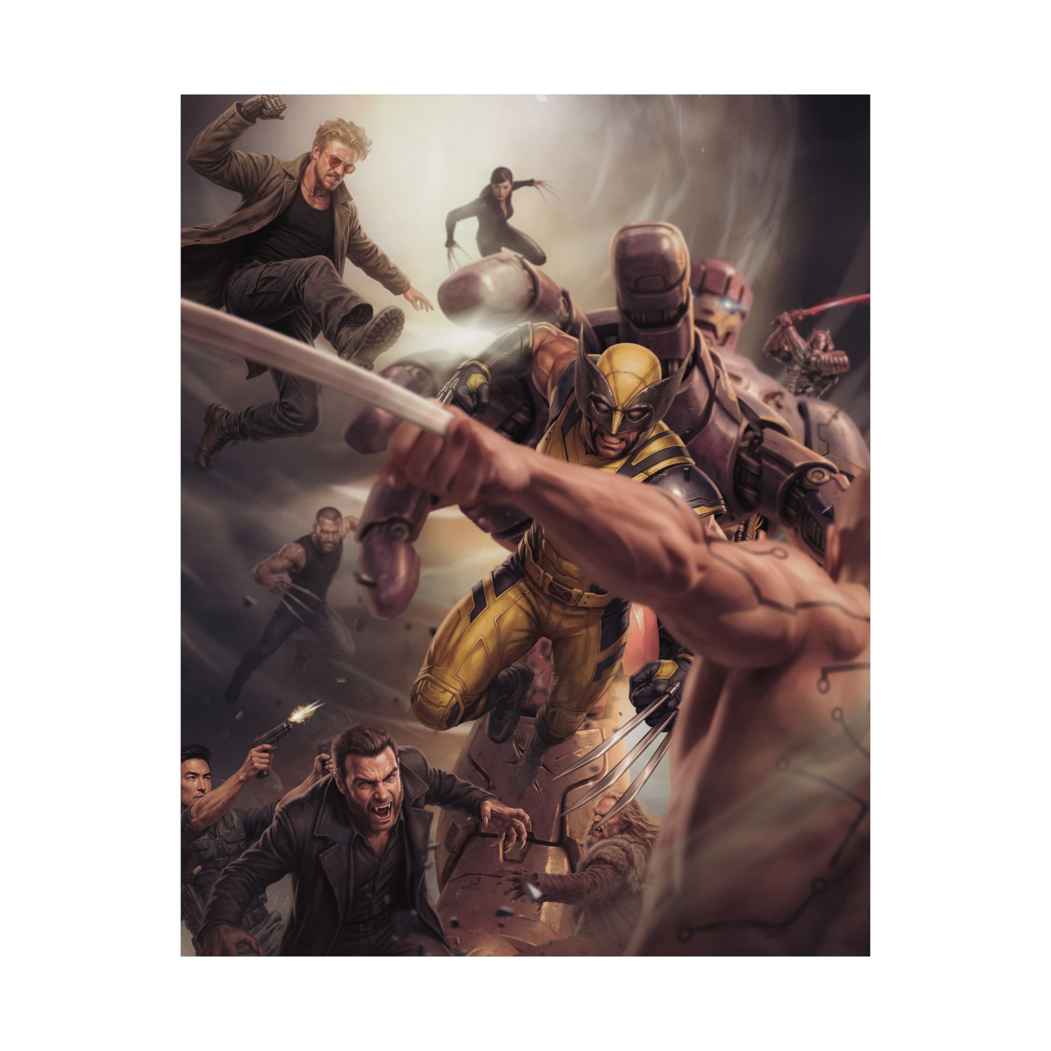 Wolverine: Enemy of Everyone – Limited Edition Art Print - Image 4